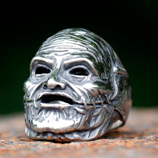 Corey Taylor Mask #1 Slipknot Ring - Stainless Steel Silver - Unisex - That Rock Aesthetic