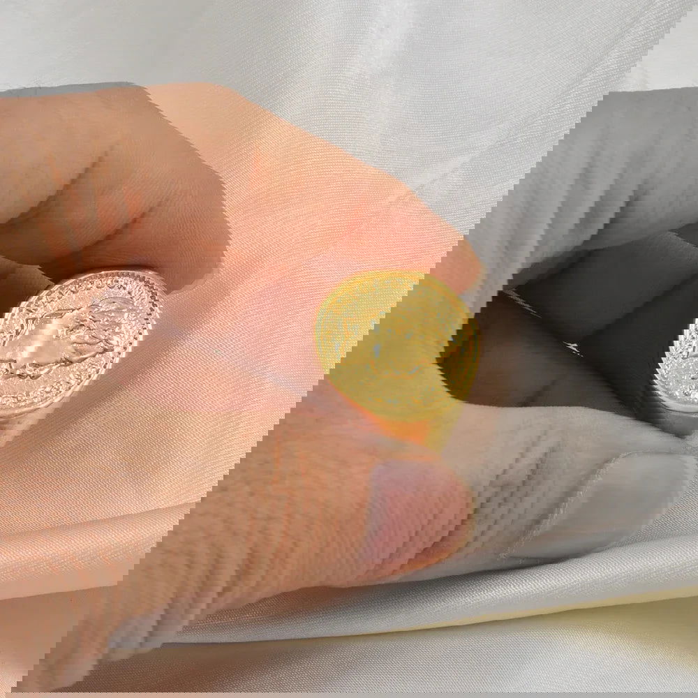 Emperor Napoleon III 1856 Gold Coin Ring Mens Signet - Gold - Unisex - That Rock Aesthetic