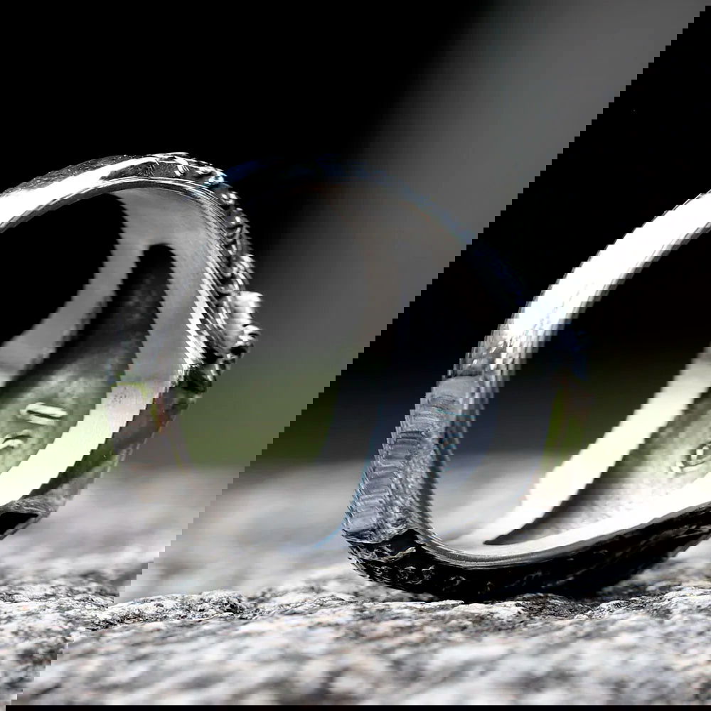 Norse Eagle Viking Ring Mens - Stainless Steel Silver - Unisex - That Rock Aesthetic