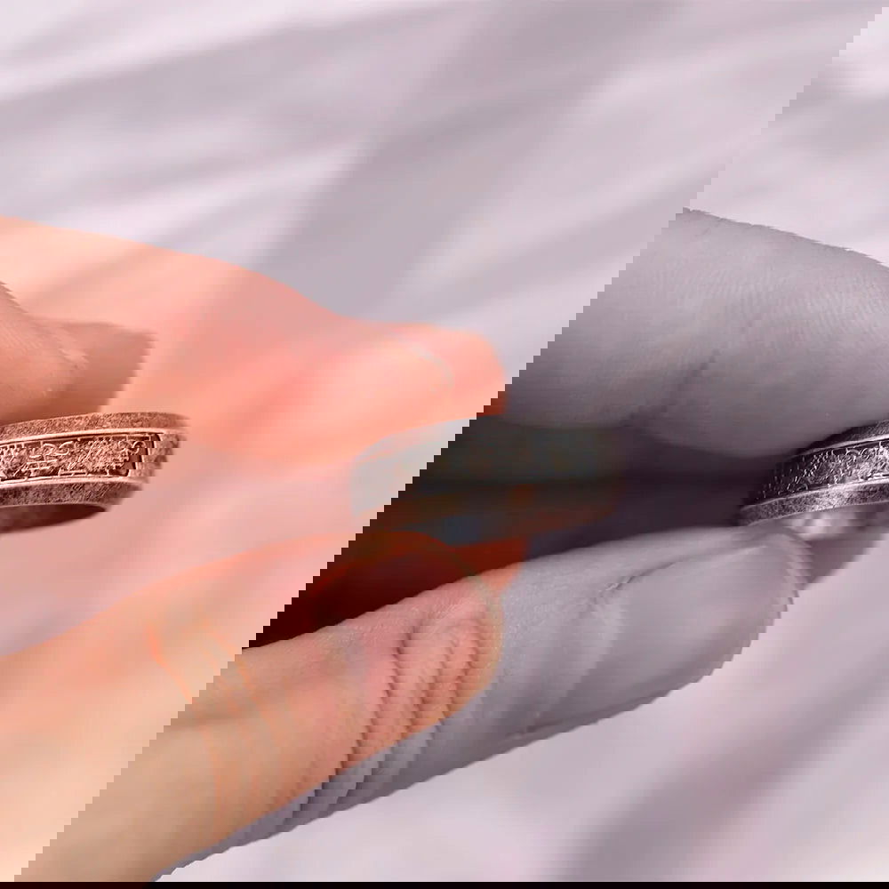 Pentagram Satanic Ring Mens Devil Lucifer - Stainless Steel Silver - Unisex - That Rock Aesthetic