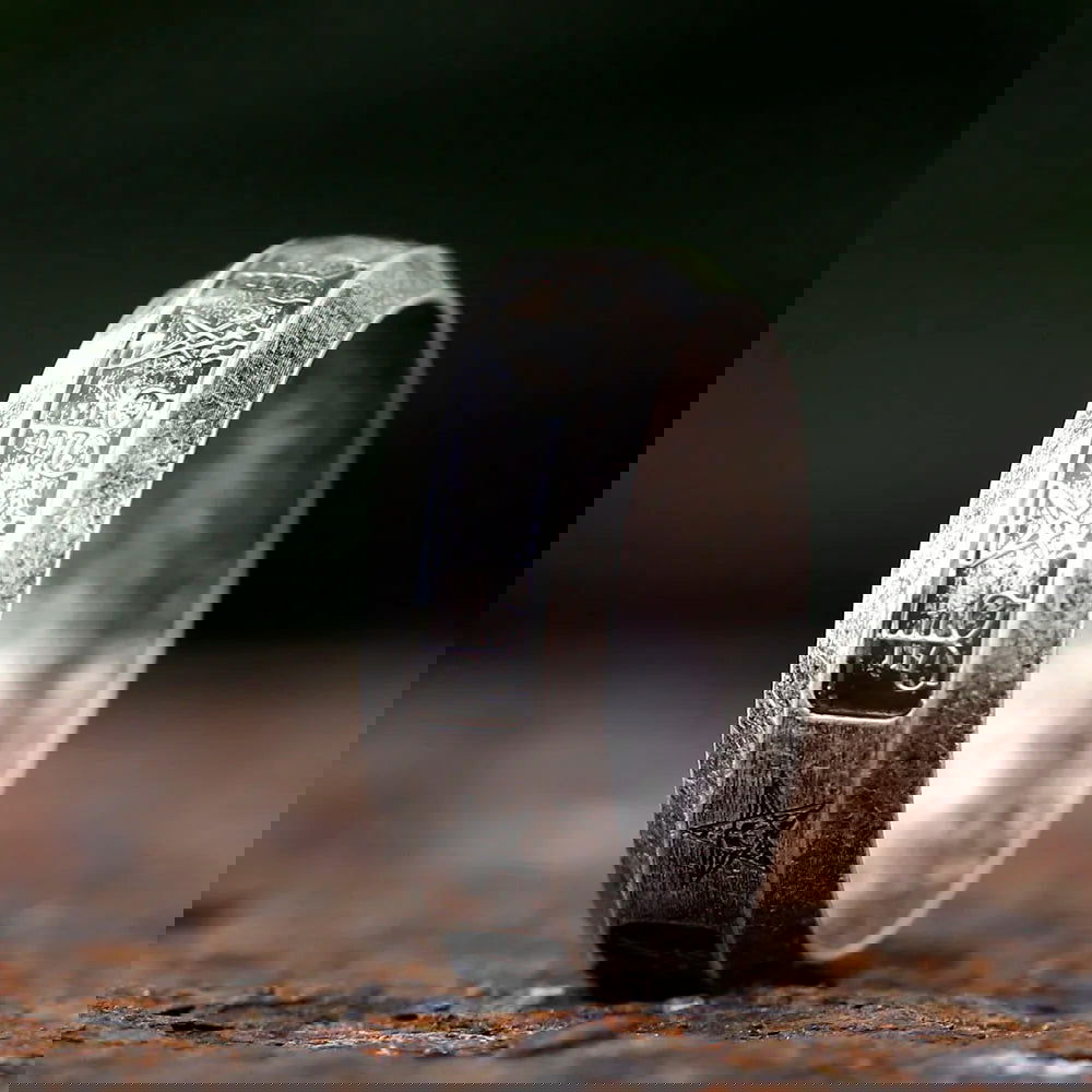 Pentagram Satanic Ring Mens Devil Lucifer - Stainless Steel Silver - Unisex - That Rock Aesthetic