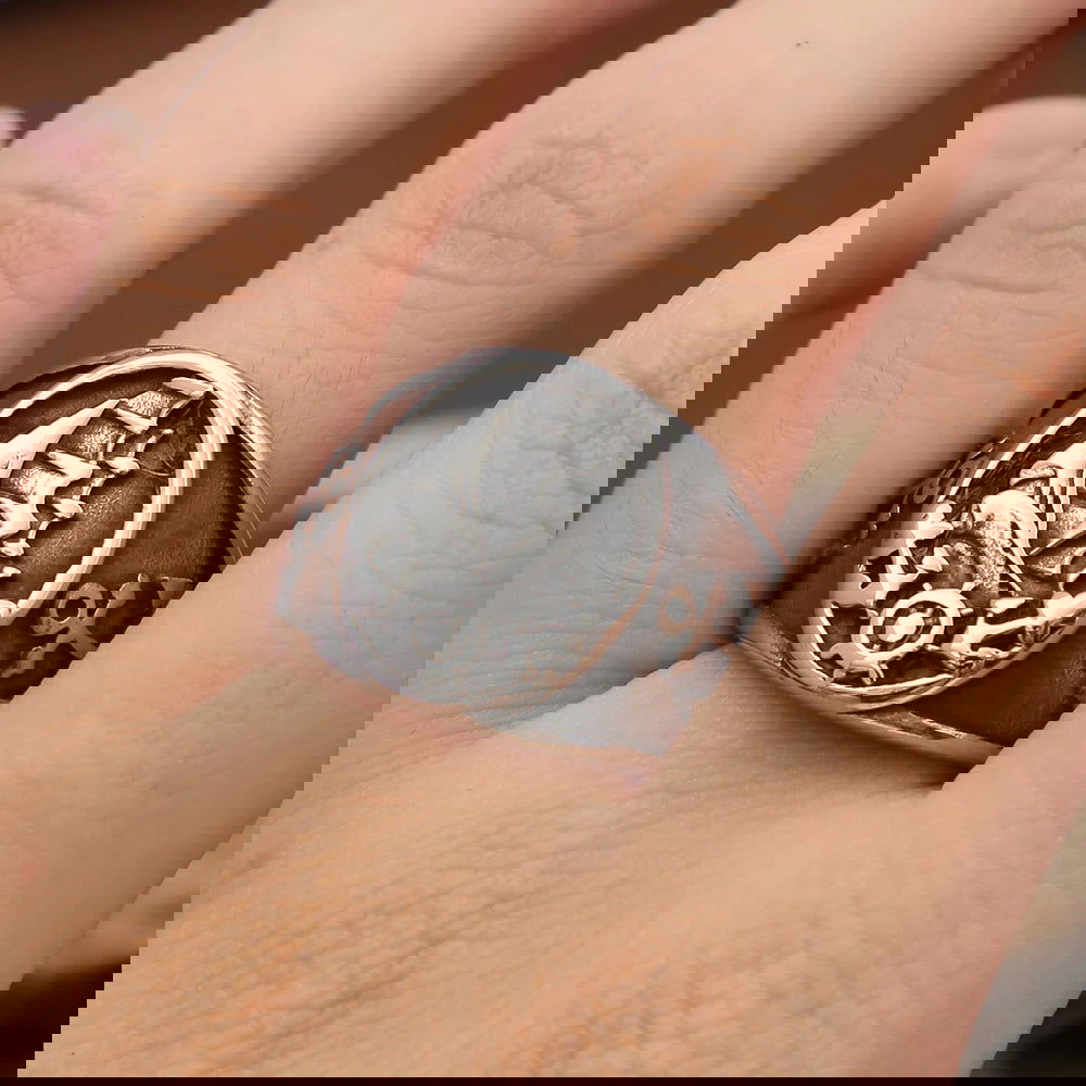 Pirate Ship Ring Mens - Stainless Steel Silver - Unisex - That Rock Aesthetic