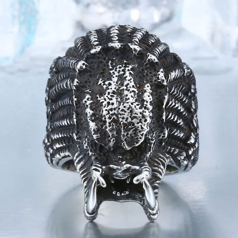 Predator Movie Ring #1 Mens - Stainless Steel Silver - Unisex - That Rock Aesthetic