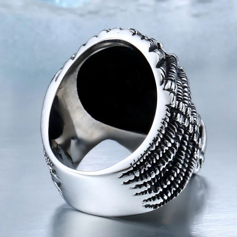 Predator Movie Ring #1 Mens - Stainless Steel Silver - Unisex - That Rock Aesthetic