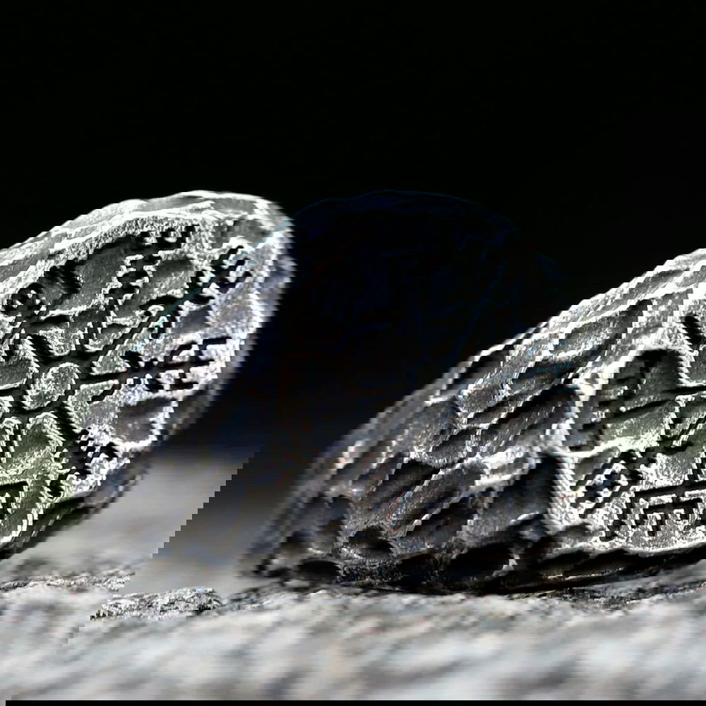 Rugged Norse Viking Compass Ring Mens Vegvisir - Stainless Steel Silver - Unisex - That Rock Aesthetic