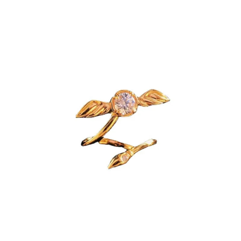 Golden Snitch / Quidditch Harry Potter Ring - Gold - Unisex - Adjustable