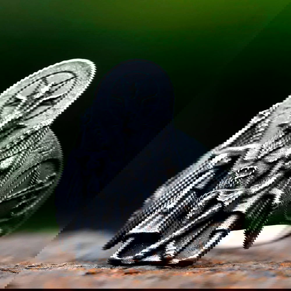 Satanic Throne of Baphomet Ring Mens - Stainless Steel Silver - Unisex - That Rock Aesthetic