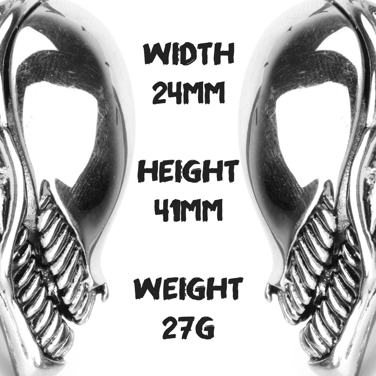 Venom Superhero Mens Spiderman Marvel Ring - Stainless Steel Silver - Unisex - That Rock Aesthetic