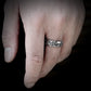 Skull and Crossbones Gothic Mens Ring - Stainless Steel Silver - Unisex