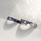 2x Vincent Van Gogh Starry Night Ring Couples Set - 925 Sterling Silver - Unisex - Adjustable - That Rock Aesthetic