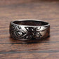 Mens Eyeball Ring All-Seeing Eye of Providence Ring - Eye of God - Silver - Unisex - That Rock Aesthetic
