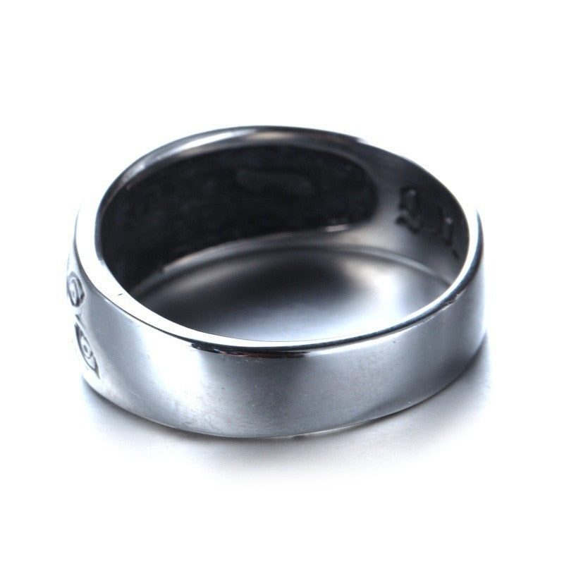 Mens Eyeball Ring All-Seeing Eye of Providence Ring - Eye of God - Silver - Unisex - That Rock Aesthetic