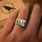 Ancient Egyptian Ring Ankh Ring Eye of Horus Anubis - Unisex - Adjustable - That Rock Aesthetic