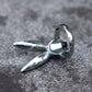 Bunny Rabbit Skull Ring - Stainless Steel Silver - Unisex - That Rock Aesthetic