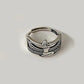 Cleopatra Ancient Egyptian Goddess Ring - 925 Sterling Silver - Unisex - Adjustable - That Rock Aesthetic
