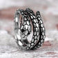 Coiled Mens Snake Ring - Stainless Steel Silver - Unisex - That Rock Aesthetic