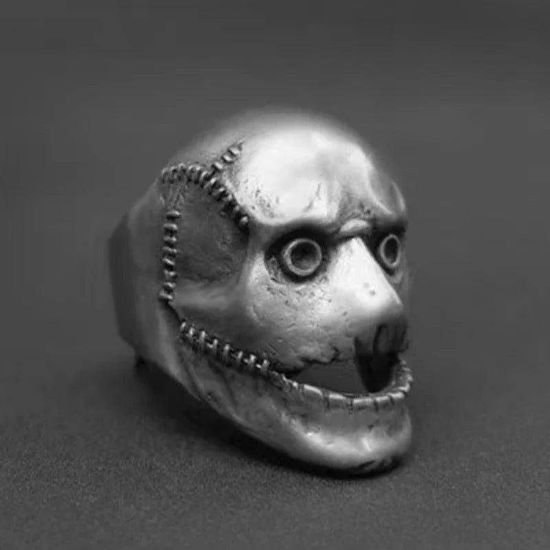 Corey Taylor Mask #2 Slipknot Ring - Stainless Steel Silver - Unisex - That Rock Aesthetic