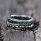 Crocodile Eye Ring Mens - Stainless Steel Silver - Unisex - That Rock Aesthetic