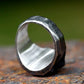 Cyberpunk Geometric Skull Ring Mens - Stainless Steel Silver - Unisex - That Rock Aesthetic