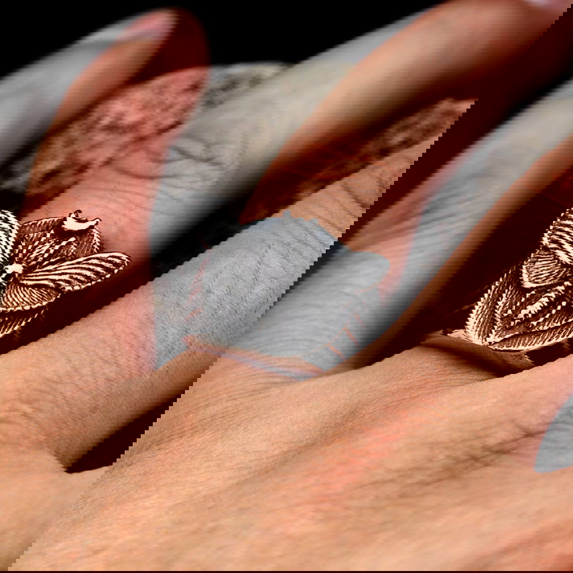 Moon Skull Moth Death's Head Ring Mens - Silver - Unisex - That Rock Aesthetic