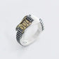 Fender Stratocaster Electric Guitar Ring - Silver & Gold - Unisex - Adjustable - That Rock Aesthetic