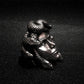 Fierce Snake Hair Mens Medusa Ring - Stainless Steel Silver - Unisex - That Rock Aesthetic