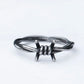 Gothic Barbed Wire Ring Mens - Stainless Steel Silver - Unisex - That Rock Aesthetic