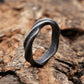 Gothic Mobius Ring Mens - Stainless Steel Silver - Unisex - That Rock Aesthetic