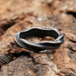 Gothic Mobius Ring Mens - Stainless Steel Silver - Unisex - That Rock Aesthetic