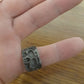 Half Skull Mens Gothic Ring - Silver - Unisex - That Rock Aesthetic