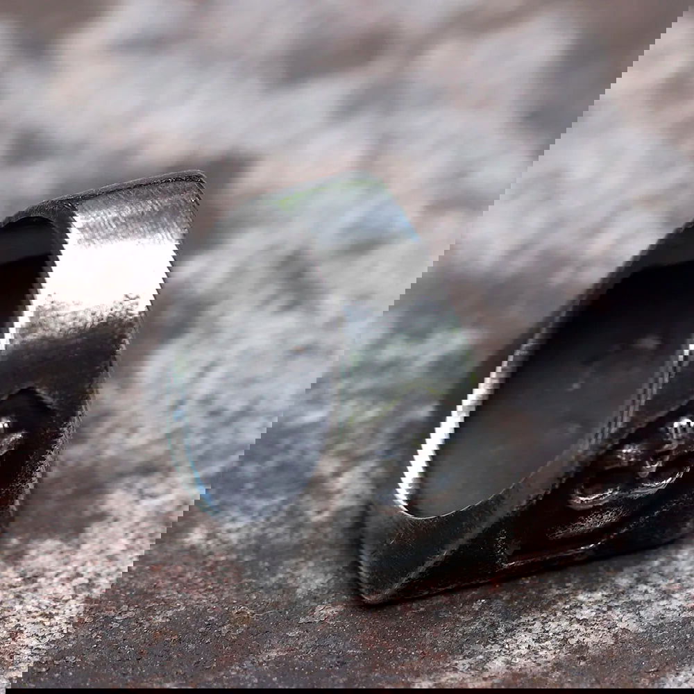 Gothic Skull Number 13 Ring Mens Thirteen - Stainless Steel Silver - Unisex - That Rock Aesthetic