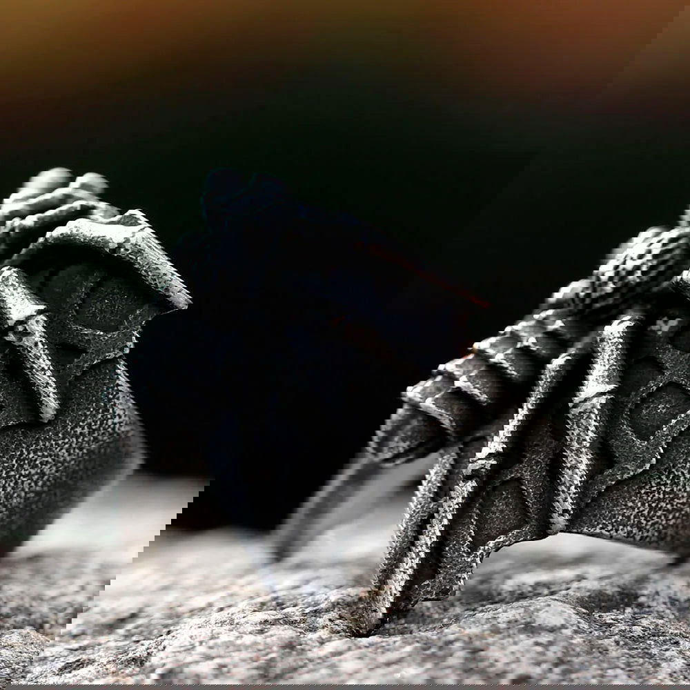 Gothic Web Spider Ring Mens - Stainless Steel Silver - Unisex - That Rock Aesthetic