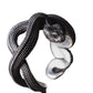Gothic Wraparound Mens Snake Ring - Silver - Unisex - Adjustable - That Rock Aesthetic