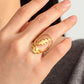 Grateful Dead Ring Lightning Skull Steal Your Face Logo Rock Band Music Ring - Stainless Steel Silver & Gold - Unisex - That Rock Aesthetic