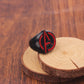 Avengers Ring Logo Superhero Mens Marvel Ring - Black & Red - Unisex
