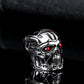 Terminator Movie Mens Ring - Stainless Steel Silver - Unisex