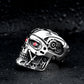 Terminator Movie Mens Ring - Stainless Steel Silver - Unisex