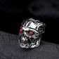 Terminator Movie Mens Ring - Stainless Steel Silver - Unisex