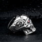 Terminator Movie Mens Ring - Stainless Steel Silver - Unisex