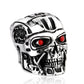 Terminator Movie Mens Ring - Stainless Steel Silver - Unisex