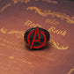 Avengers Ring Logo Superhero Mens Marvel Ring - Black & Red - Unisex