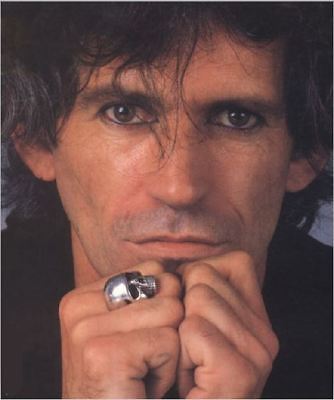 Keith Richards Skull Ring Mens Rolling Stones - Stainless Steel Silver - Unisex - That Rock Aesthetic