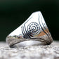 Marvel Iron Man Ring Mens Signet Superhero - Stainless Steel Silver - Unisex - That Rock Aesthetic