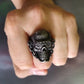 Megadeth Ring Mens Vic Rattlehead Ring Metal Music - Stainless Steel Silver - Unisex - That Rock Aesthetic