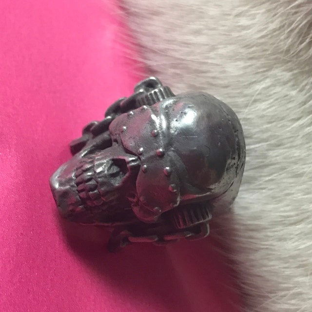 Megadeth Ring Mens Vic Rattlehead Ring Metal Music - Stainless Steel Silver - Unisex - That Rock Aesthetic