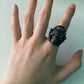 Megadeth Ring Mens Vic Rattlehead Ring Metal Music - Stainless Steel Silver - Unisex - That Rock Aesthetic