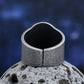 Norse Viking Compass Ring Mens Vegvisir - Stainless Steel Silver - Unisex - That Rock Aesthetic