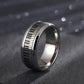 Piano Music Ring - Stainless Steel Silver - Unisex - That Rock Aesthetic