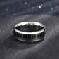 Piano Music Ring - Stainless Steel Silver - Unisex - That Rock Aesthetic