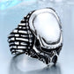 Predator Movie Ring #2 Mens - Titanium Steel Silver - Unisex - That Rock Aesthetic